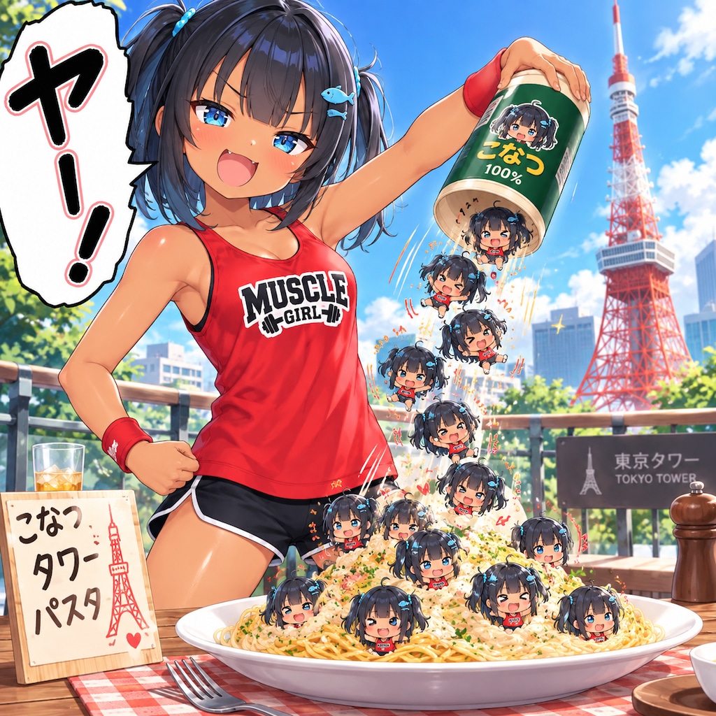 タワー！なこなつちゃん
