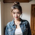 デニム女子 2枚目