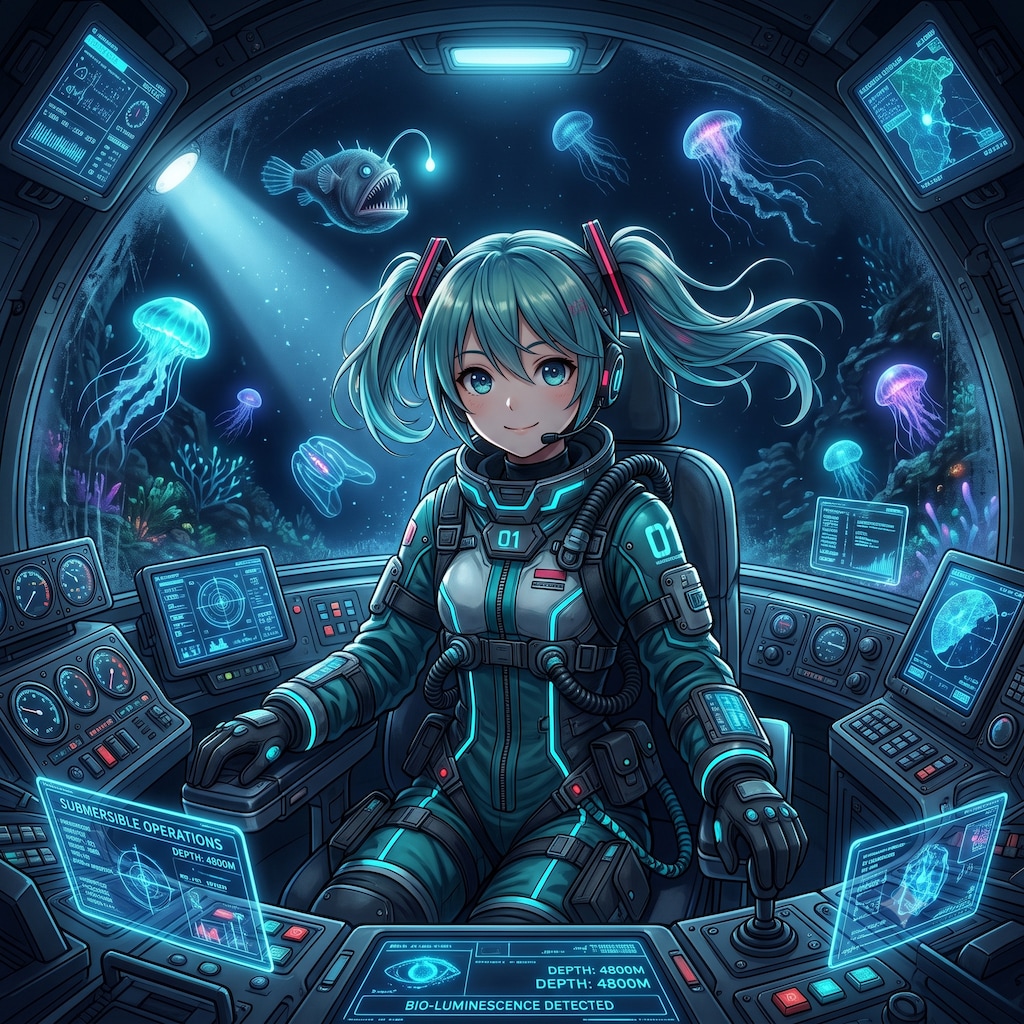 潜水艇で深海散策🐟️