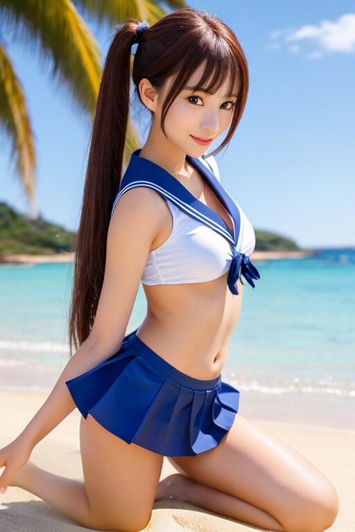 セーラー水着