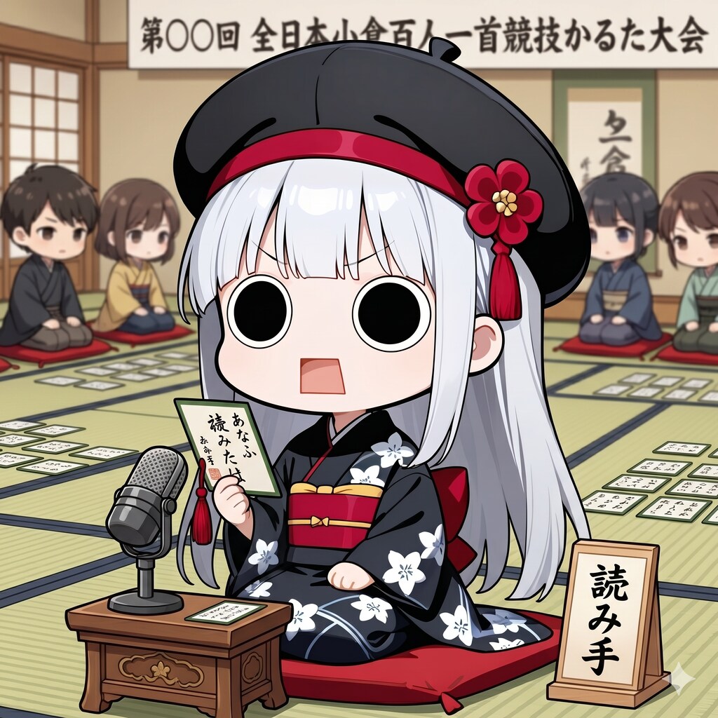 百人一首えらいこっちゃ嬢