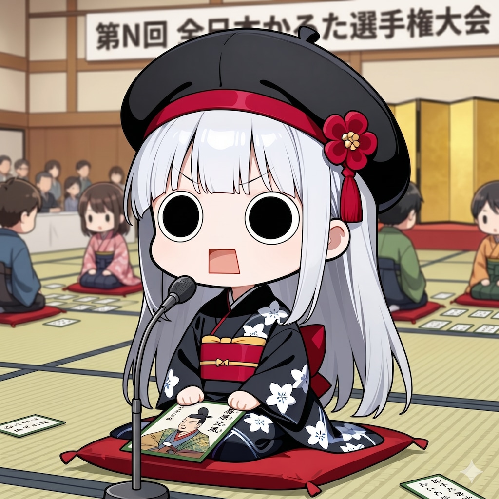 百人一首えらいこっちゃ嬢