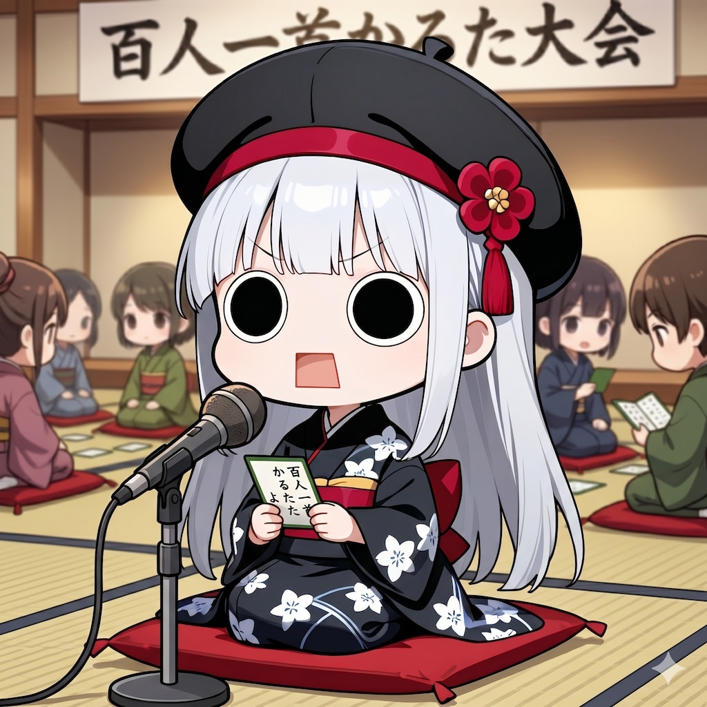 百人一首えらいこっちゃ嬢