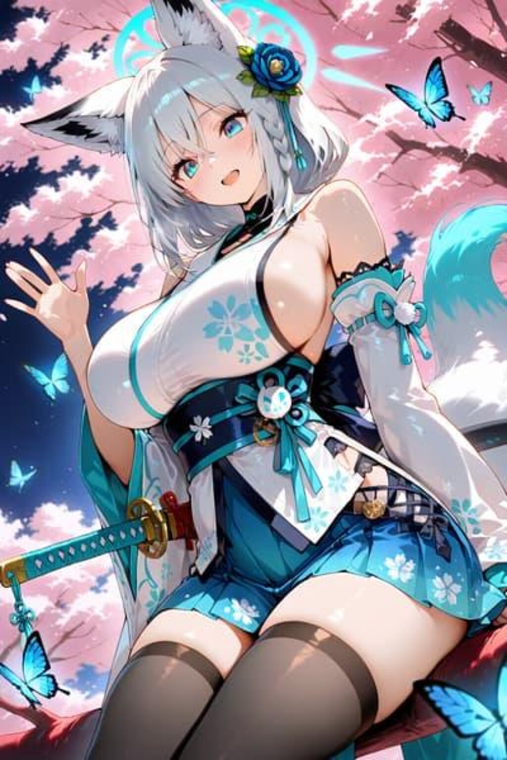狐耳少女剣士