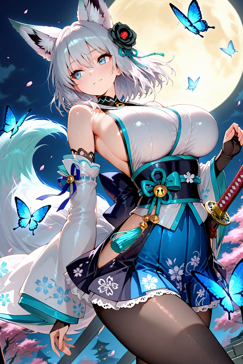 狐耳少女剣士