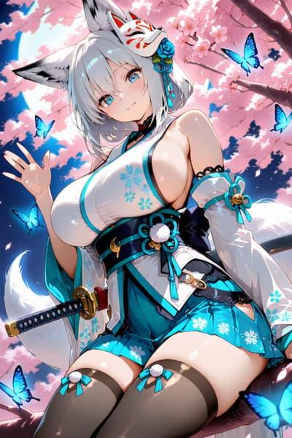 狐耳少女剣士