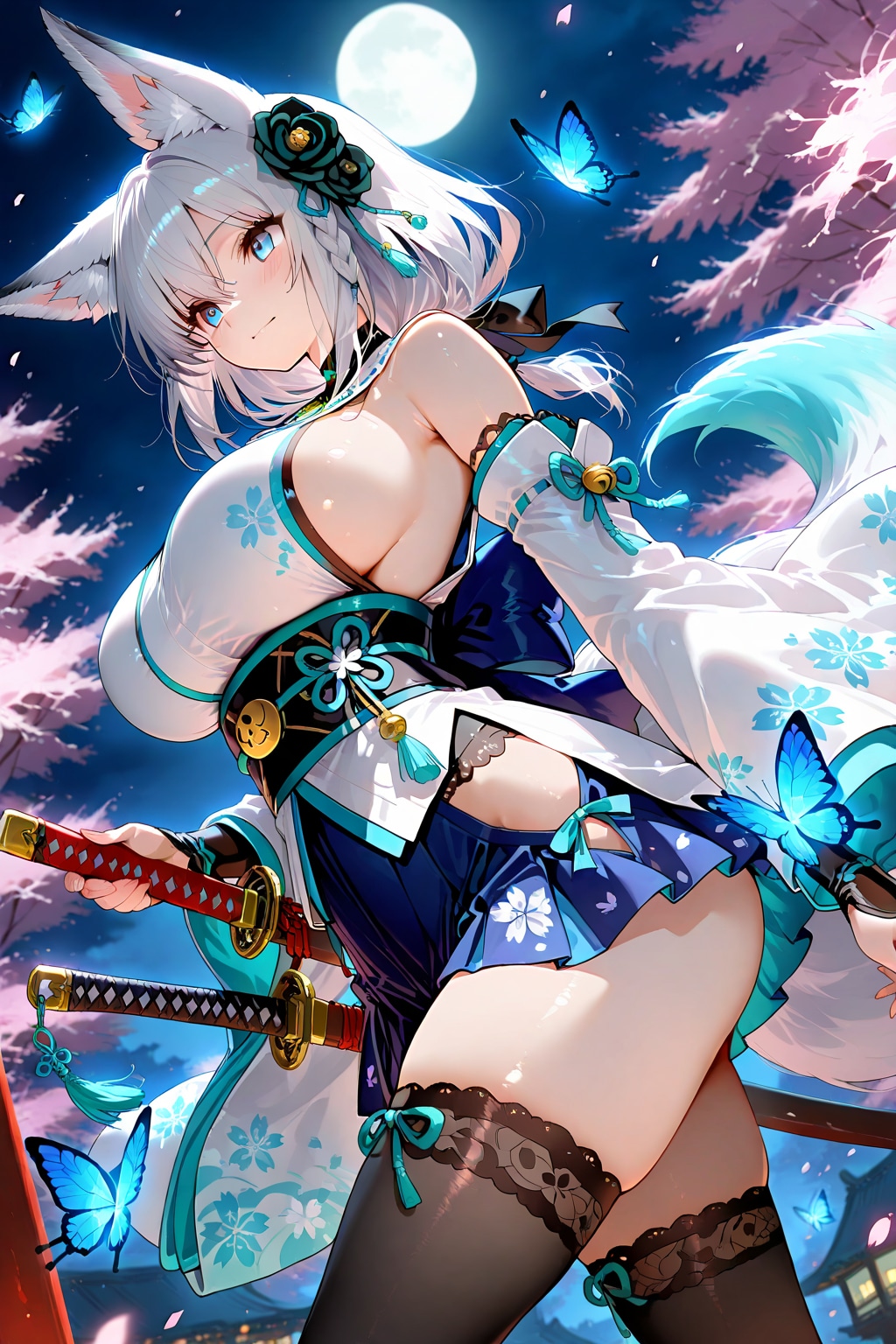 狐耳少女剣士