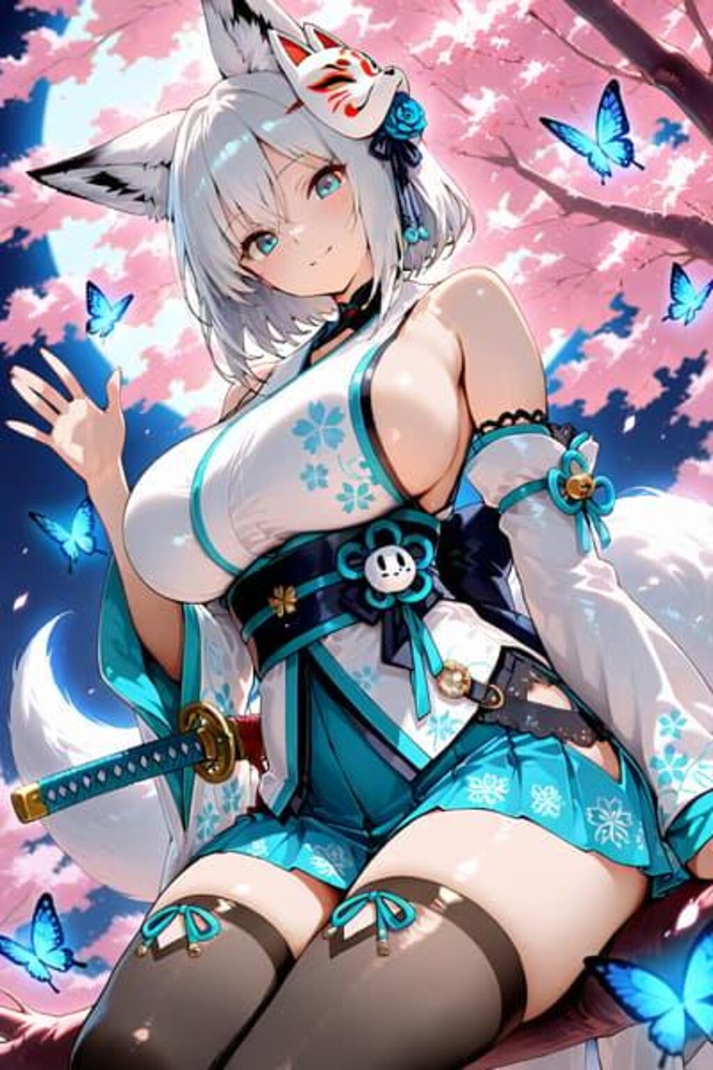 狐耳少女剣士