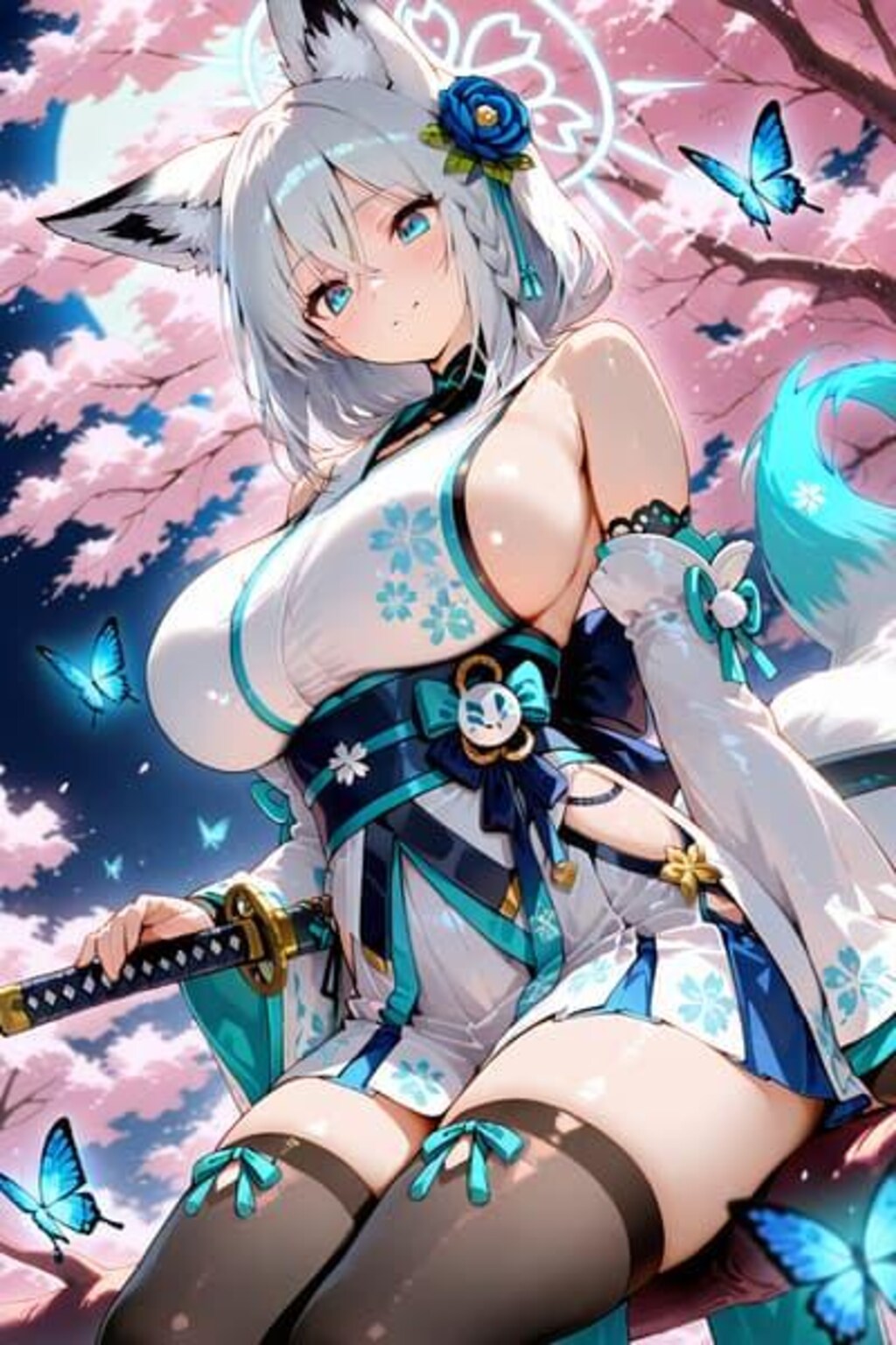 狐耳少女剣士