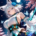 狐耳少女剣士 4枚目