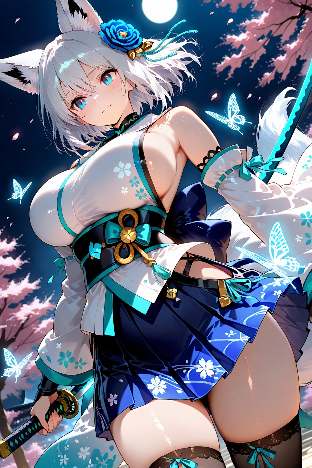 狐耳少女剣士