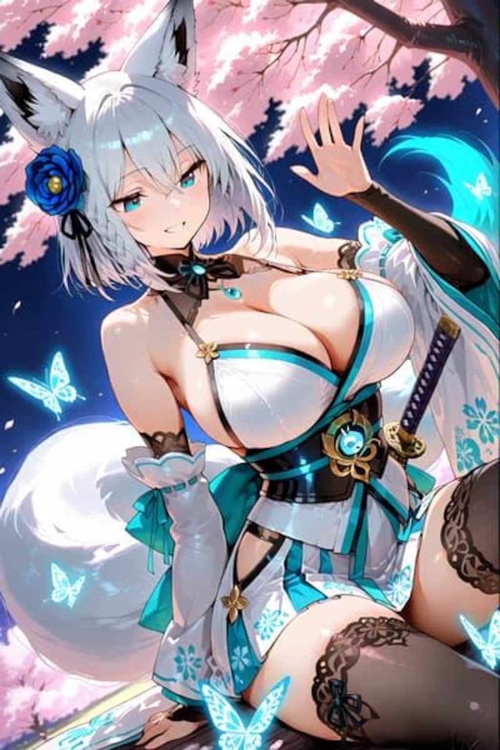 狐耳少女剣士