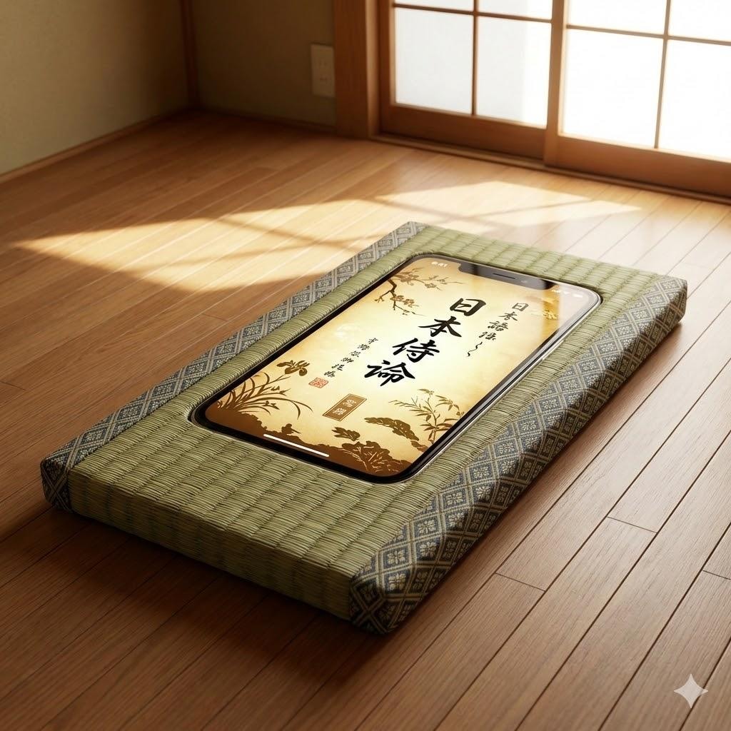 畳スマホ