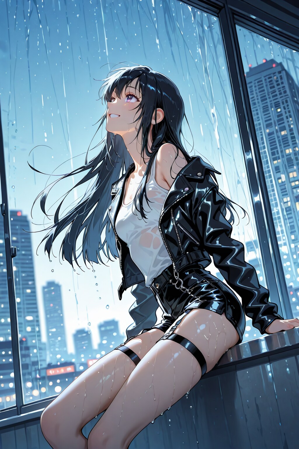 雨を待ちながら