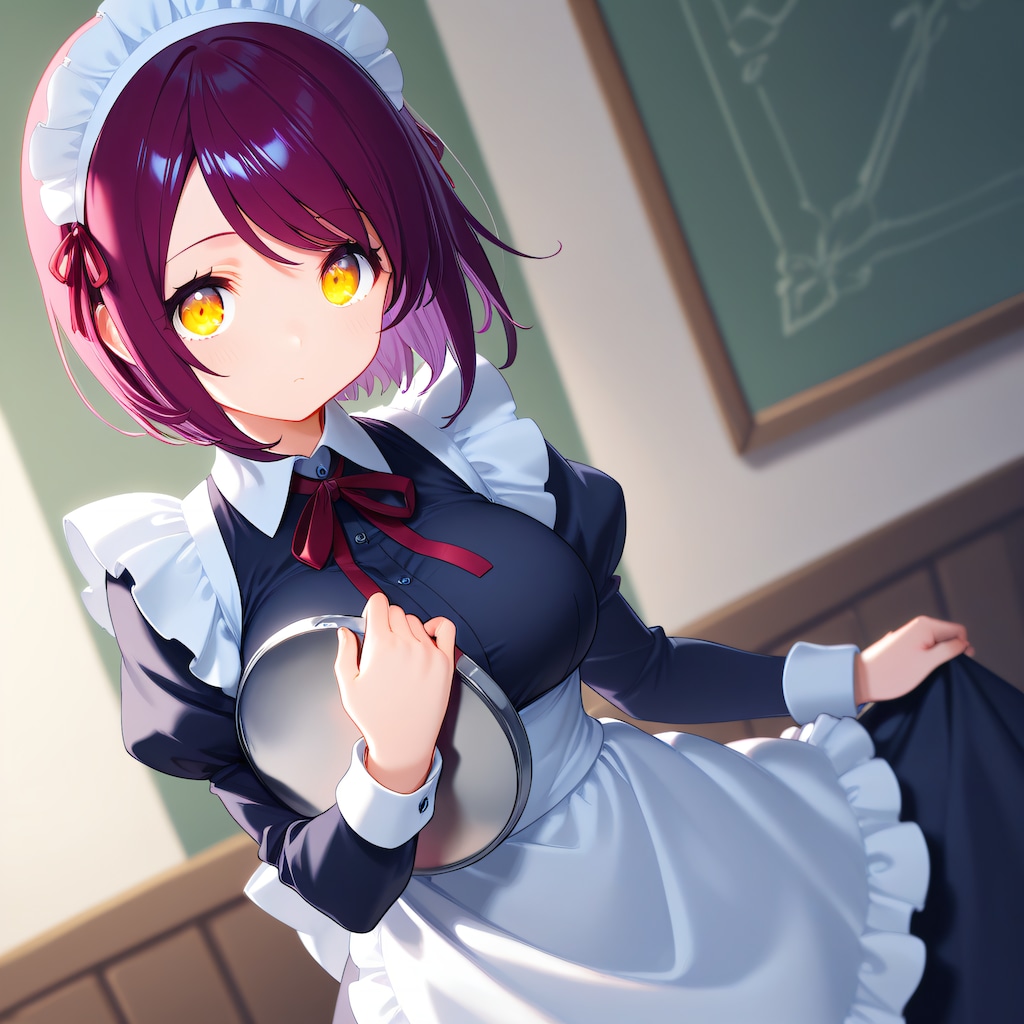 こんにちは（挨拶メイドの芽衣ちゃん）