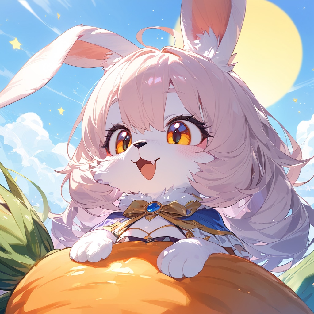 大きなニンジンみっけ！！ | の人気AIイラスト・グラビア