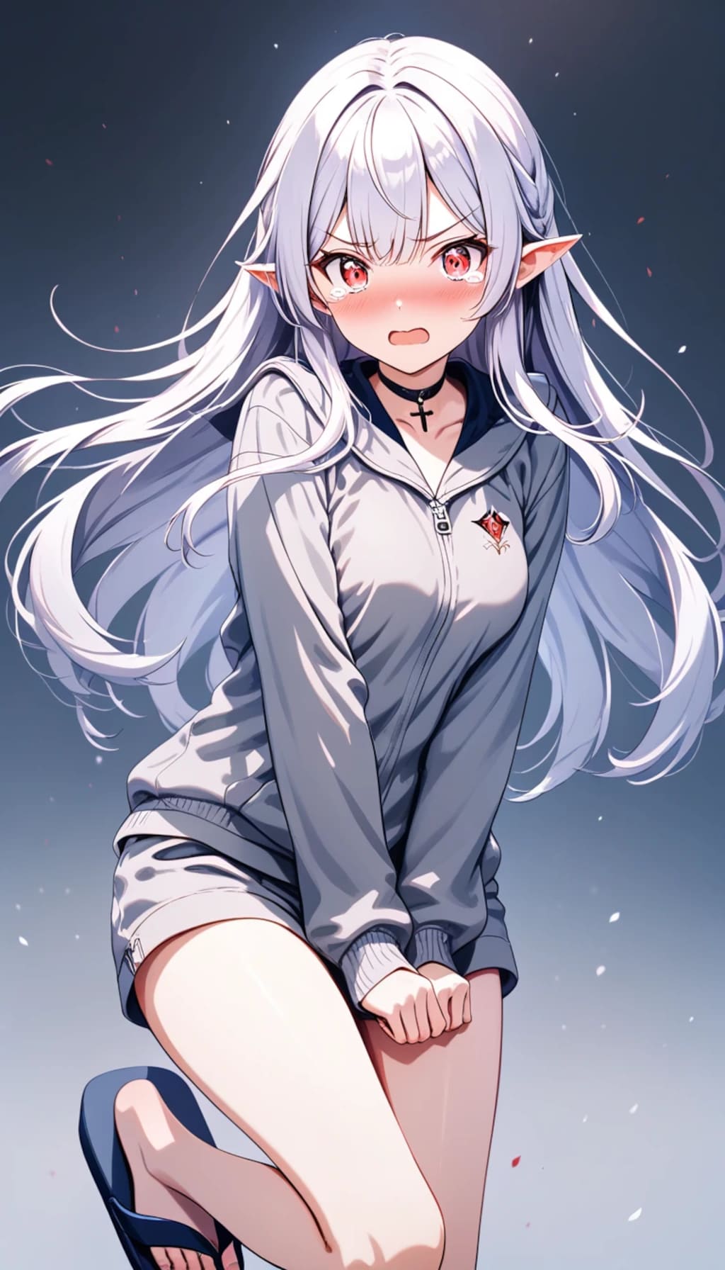 『あ、こら、オフの日のオレ様を写すなーっ！！（焦）』アビゲイル