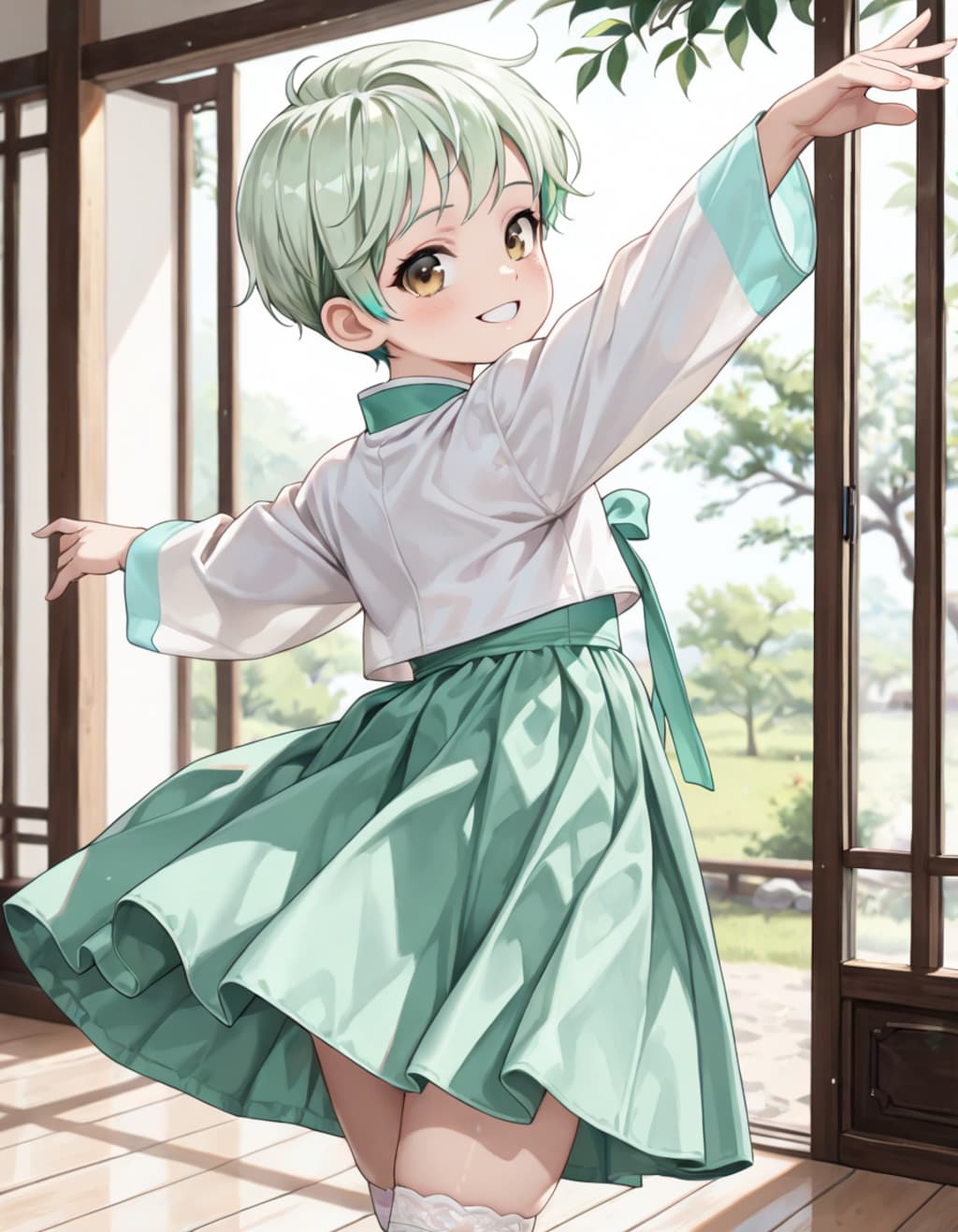 エメラルドちゃん（韓服）