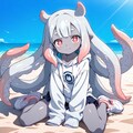イカ型モン娘のアクアネちゃん 5枚目