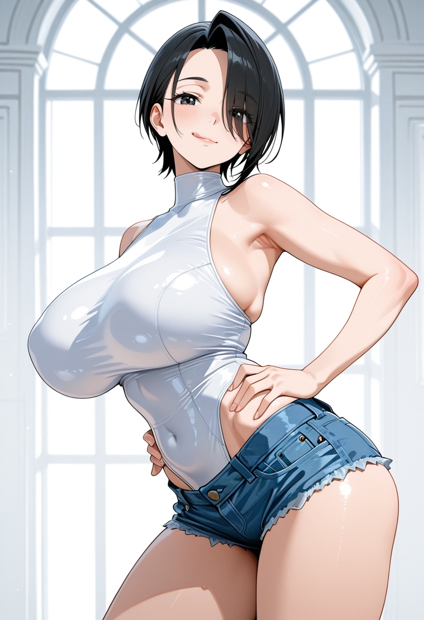 ハイレグ＋ショーパン