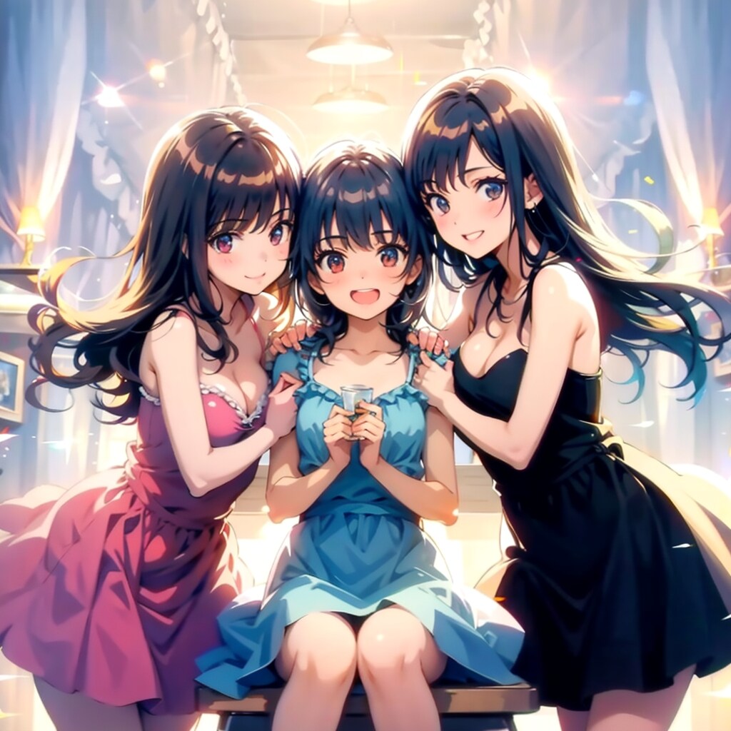 仲良し三姉妹