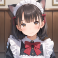 璃乃ちゃんの猫耳メイド 5枚目