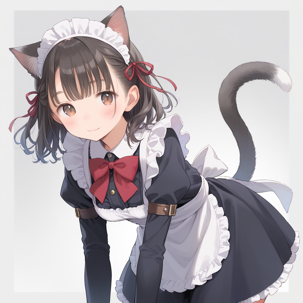 璃乃ちゃんの猫耳メイド