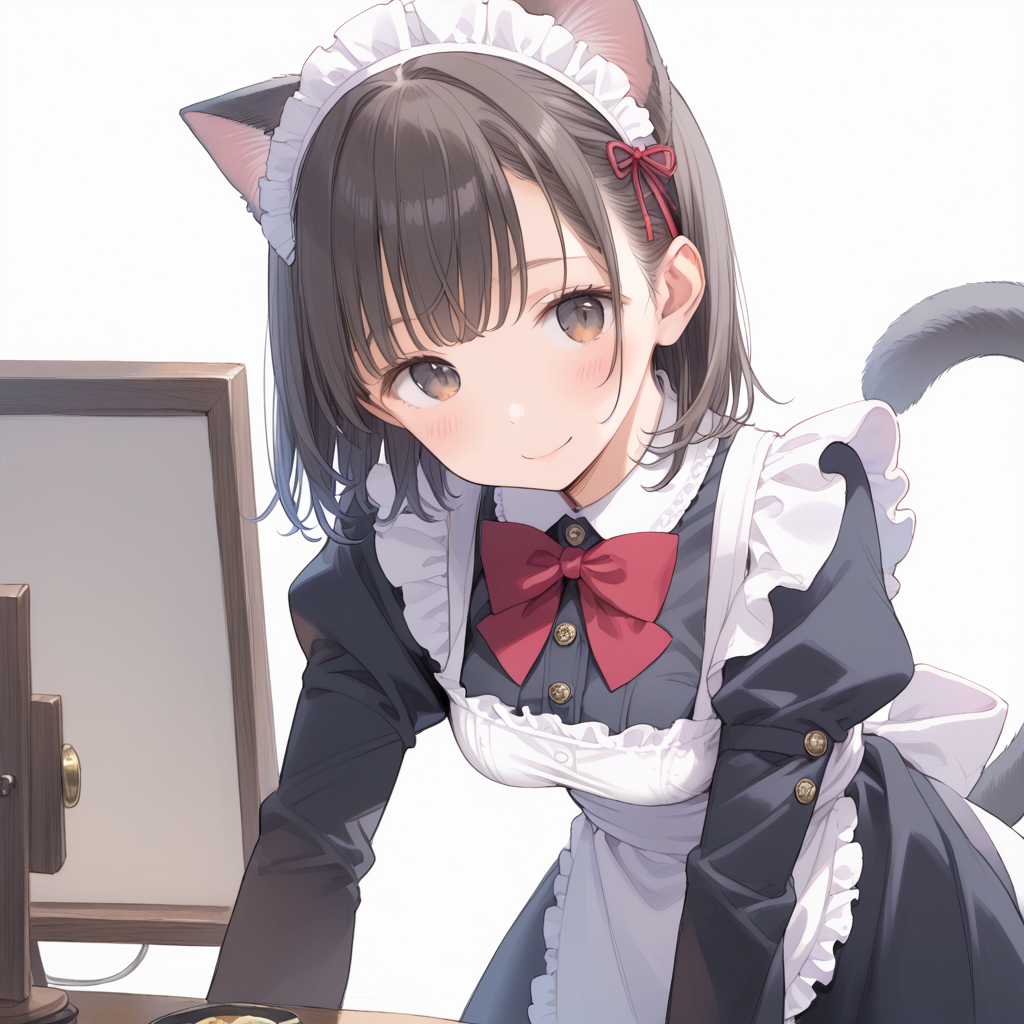 璃乃ちゃんの猫耳メイド