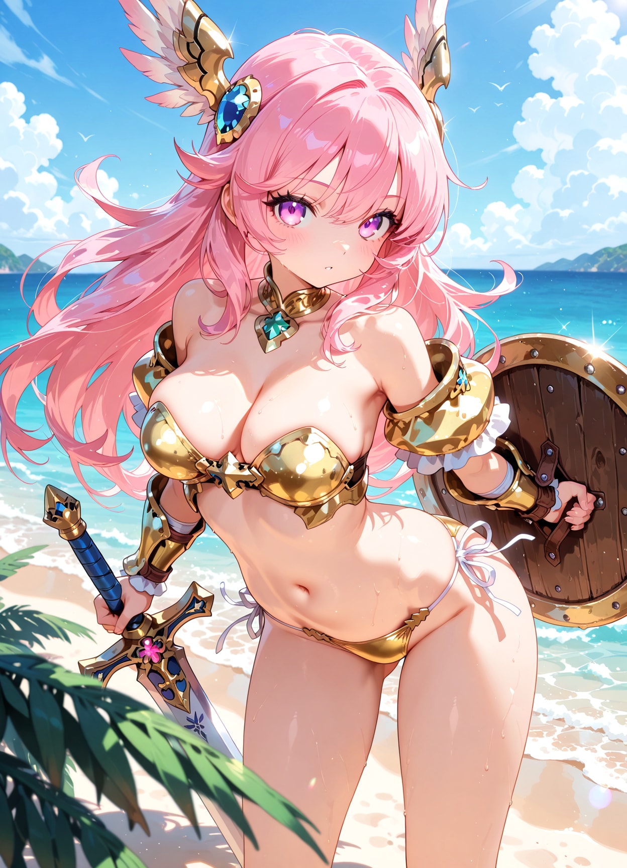 ゴールドビキニアーマー