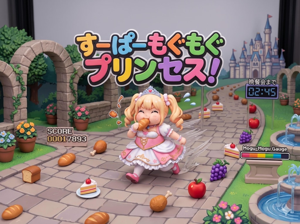 すーぱーもぐもぐプリンセス！