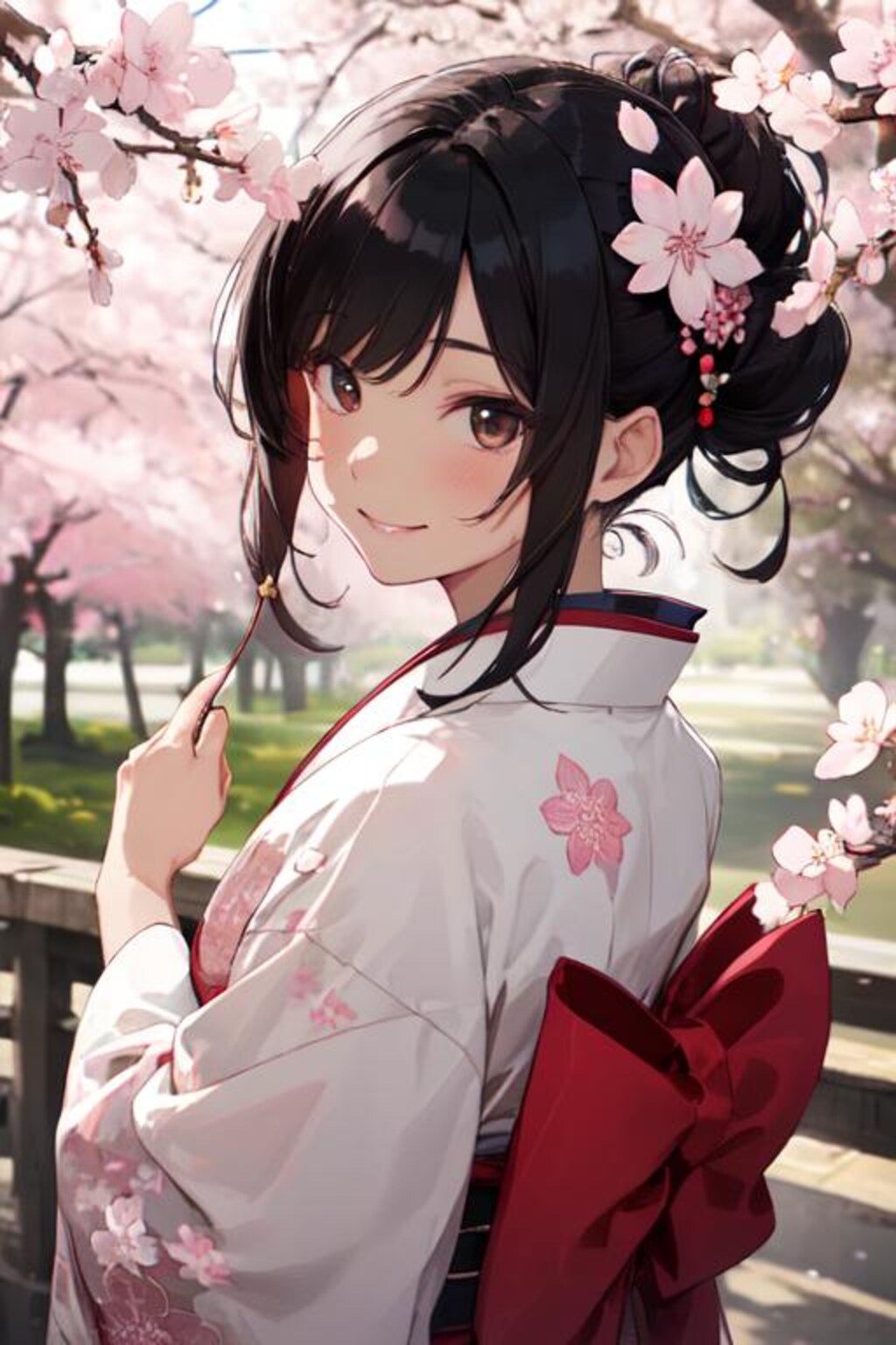 桜のそばで君と