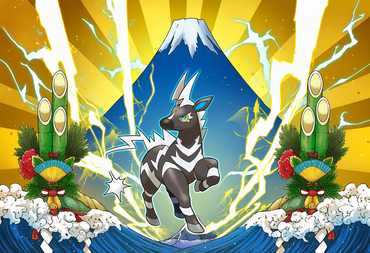 【⛩️新しい干支🐴】🎍 デジタル年賀状２０２６🎍 | の人気AIイラスト・グラビア