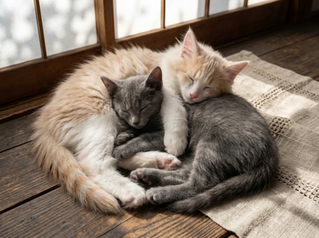 ねこさまのすいみん💤
