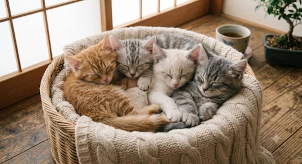 ねこさまのすいみん💤