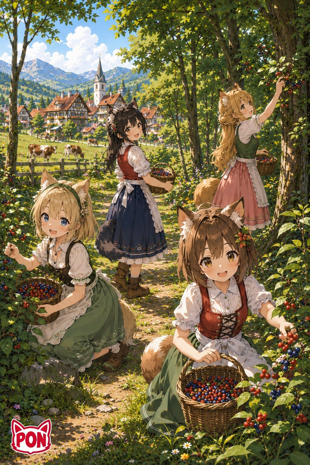 ケモミミの暮らす街