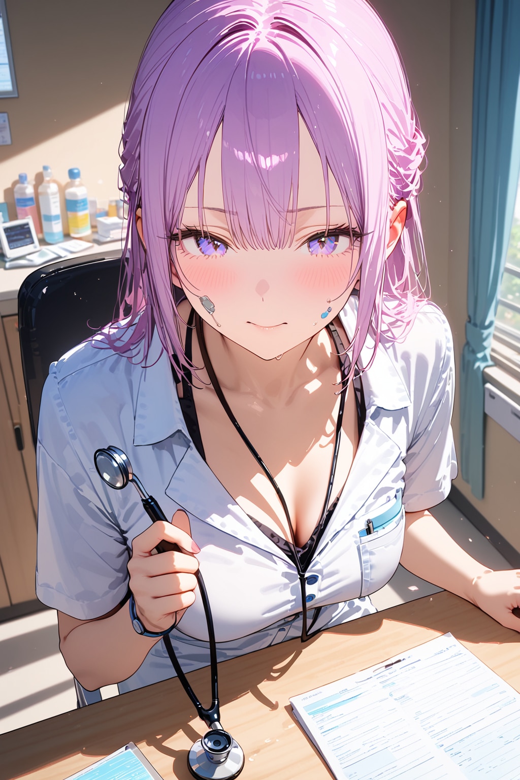 コロナのワクチンの受付っぽいかな