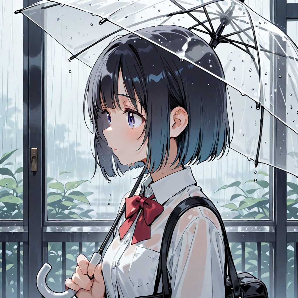 雨の日 | の人気AIイラスト・グラビア