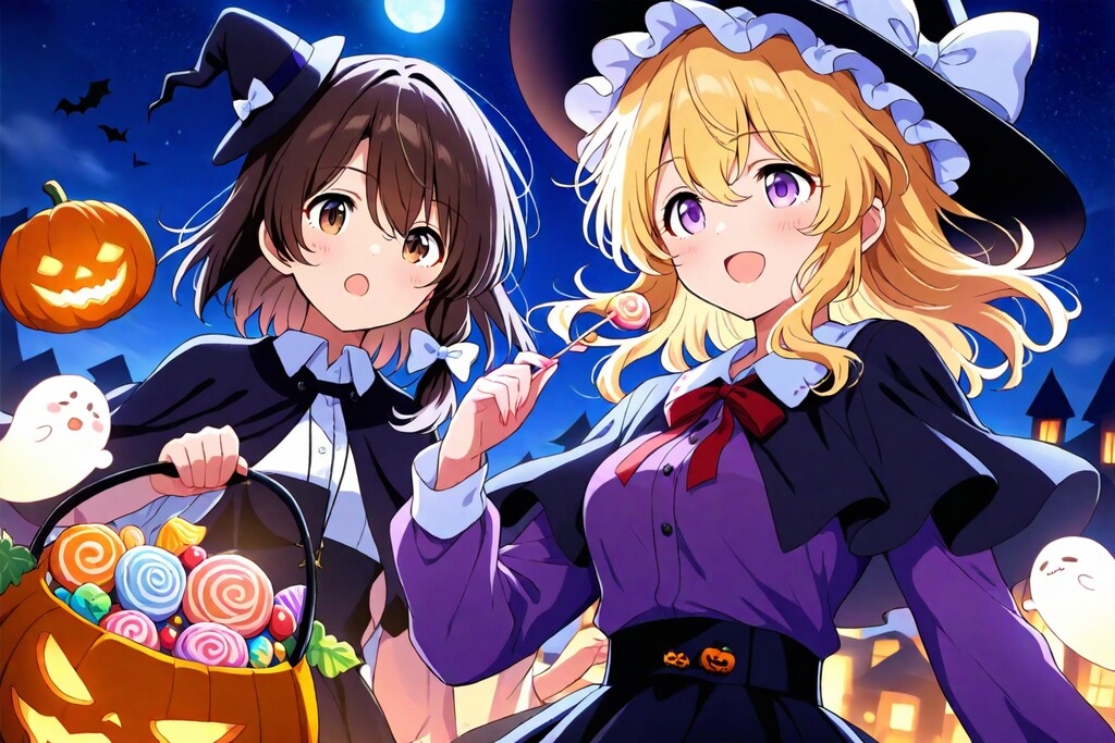 ハロウィン蓮メリ