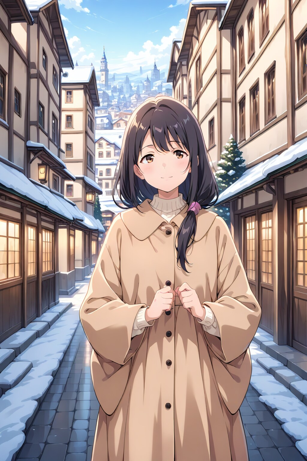 冬の街 38歳女性