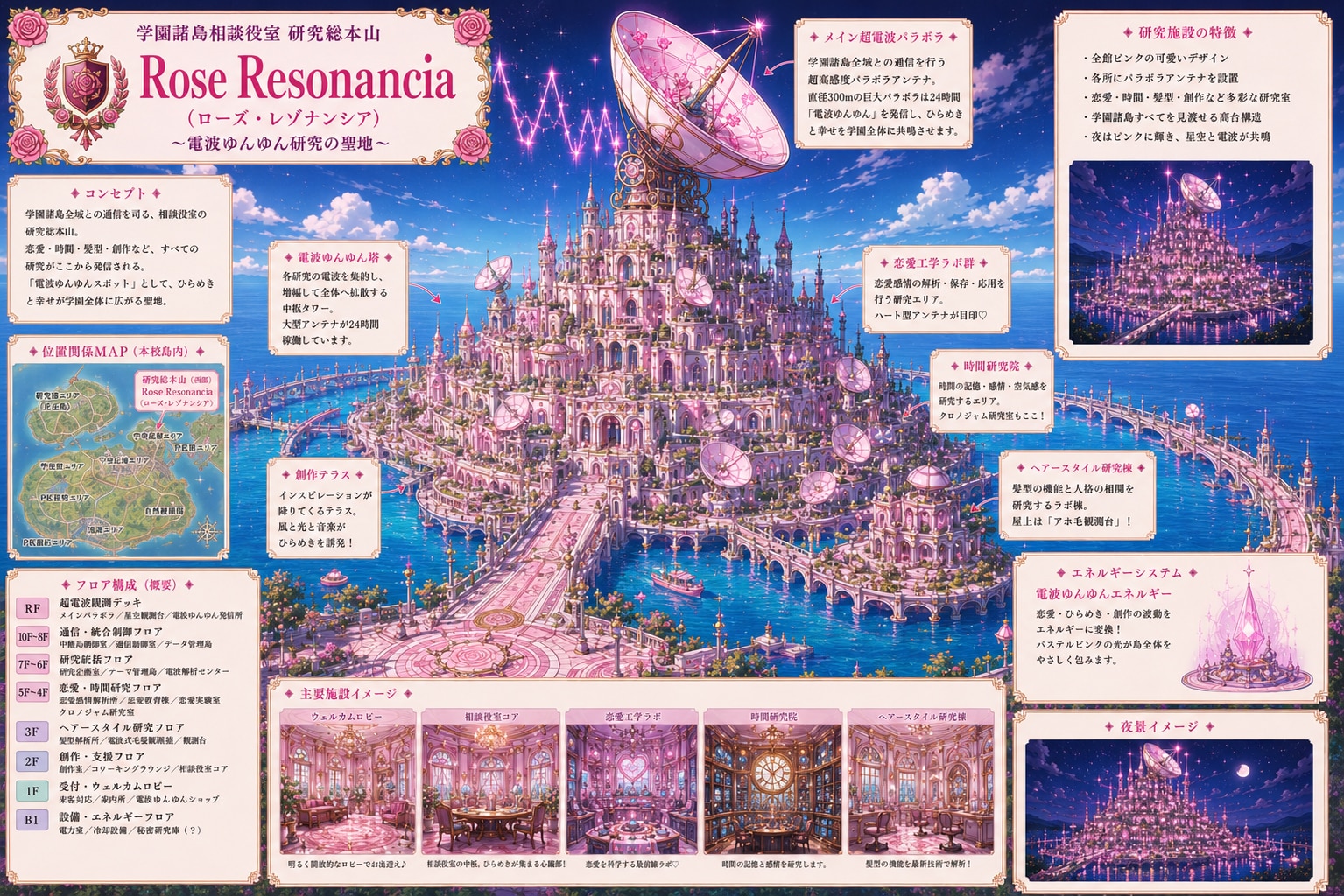 学園諸島相談役室研究総本山《ローズ・レゾナンシア》