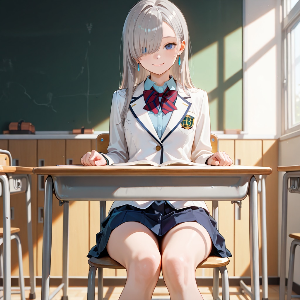 由璃亜 school uniform (5)
