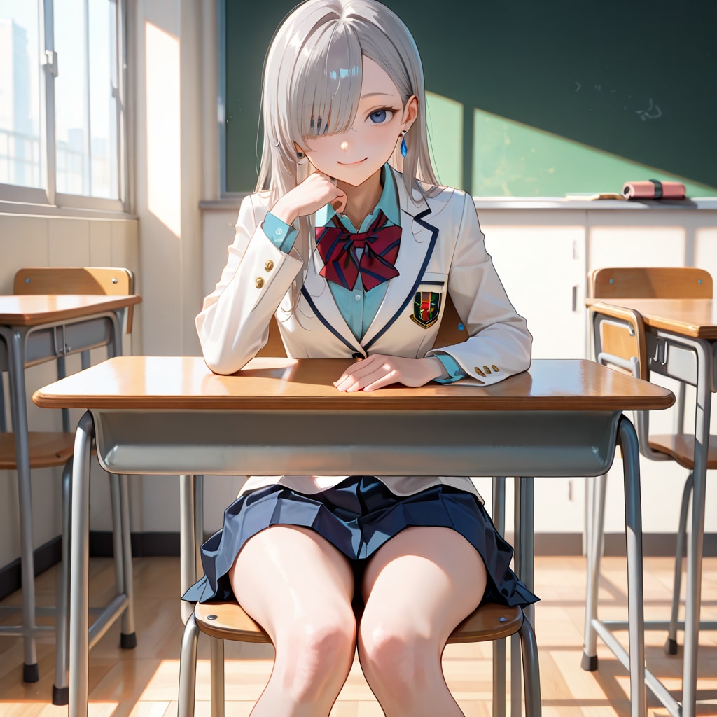 由璃亜 school uniform (5)