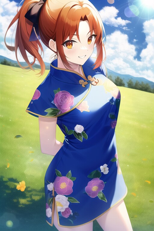 晴れやかな日に
