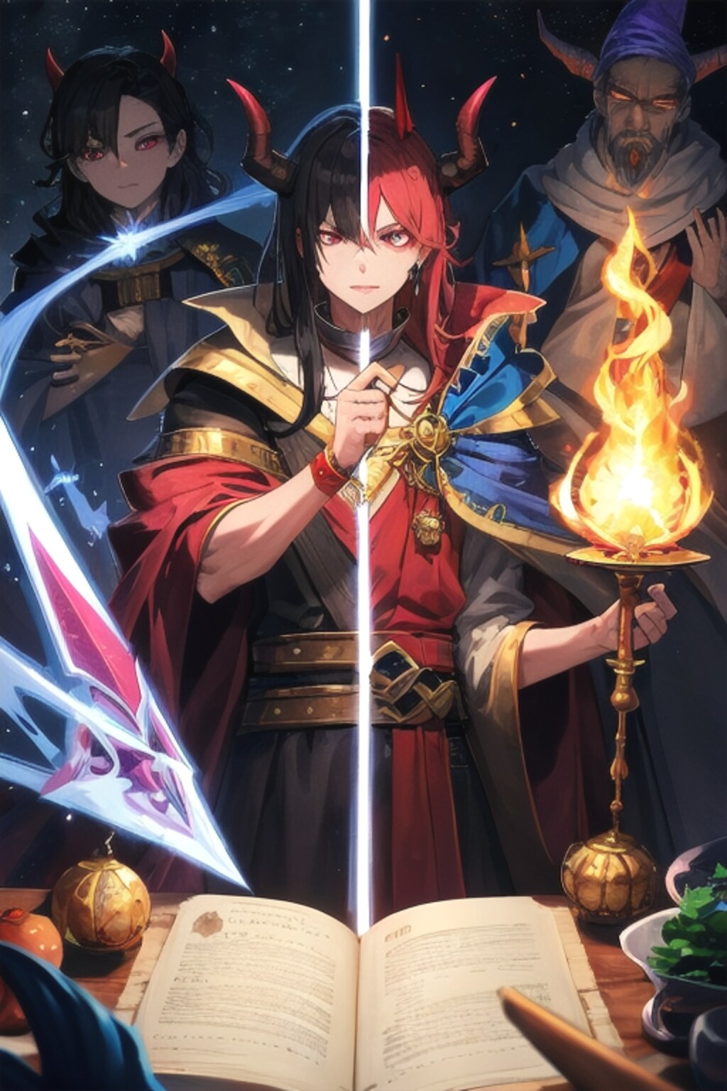 魔術師エベネザムと詩を詠む悪魔