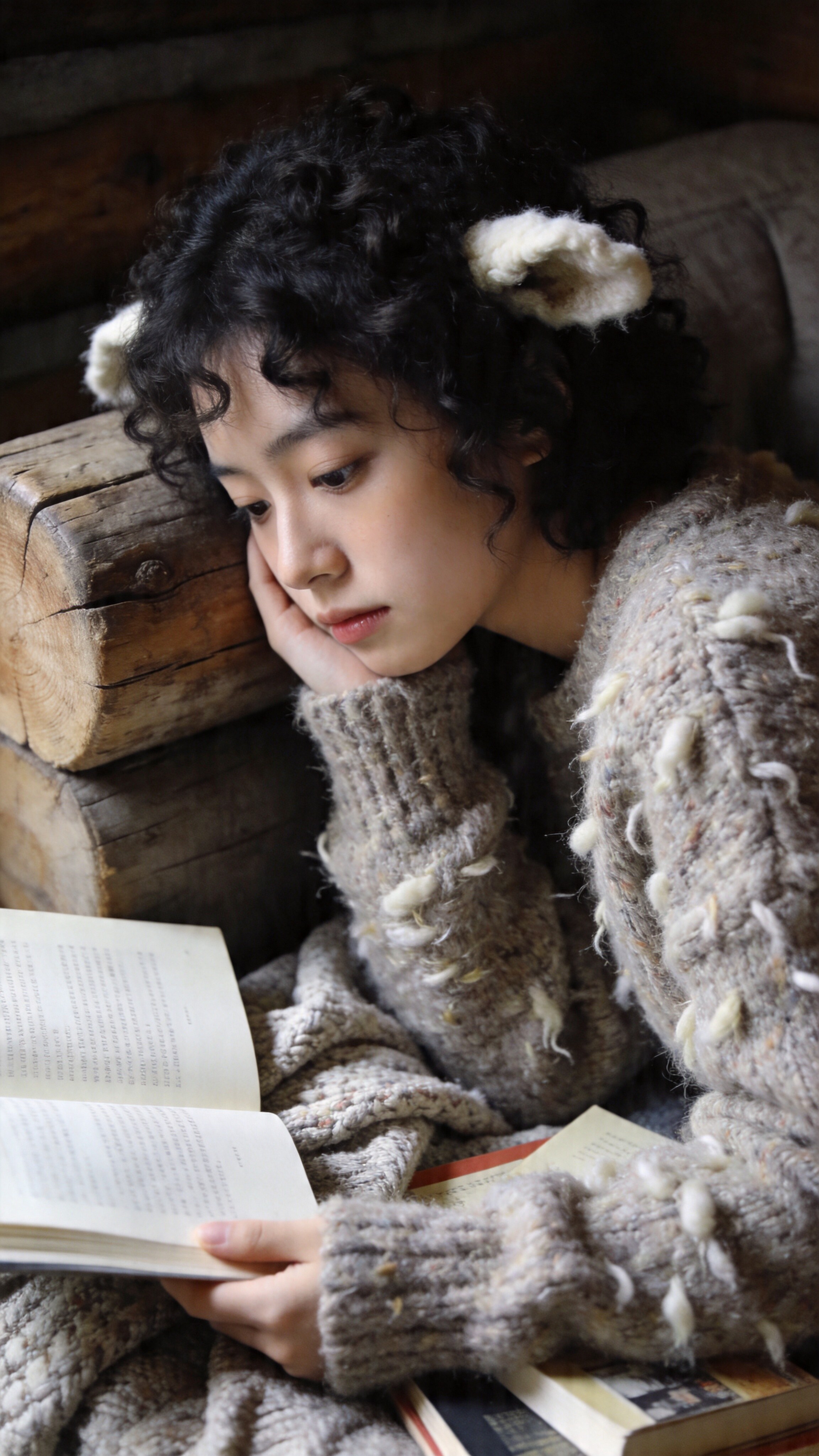 Reverie in the Rustic Cabin