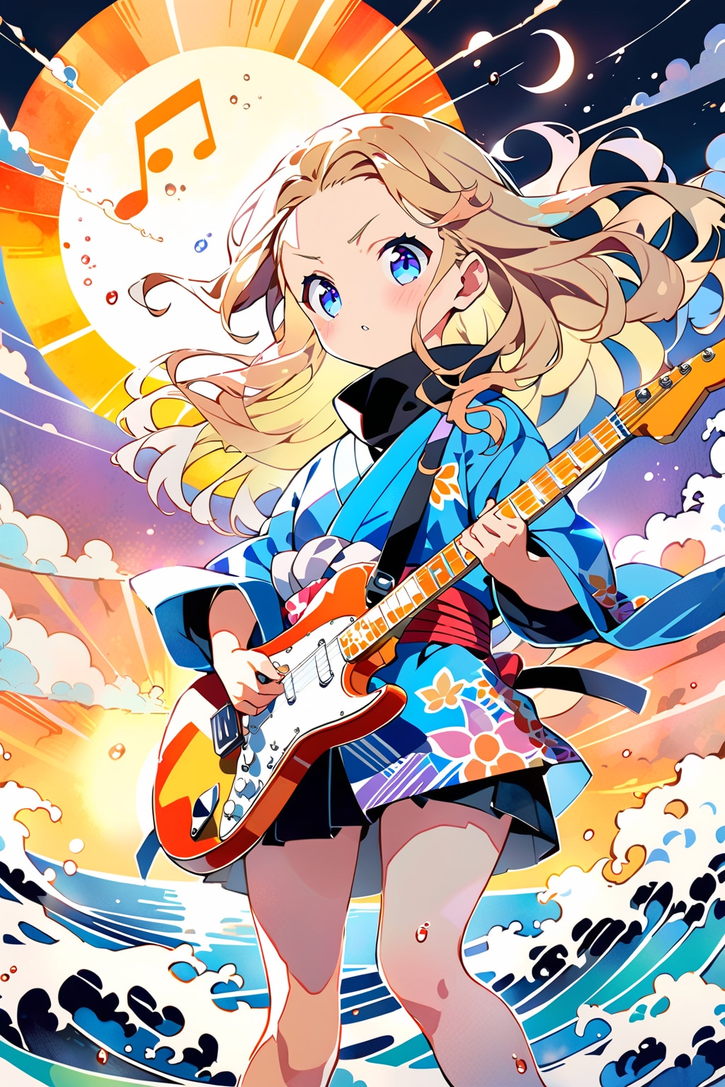 ちちぷいちゃんのギタートレーニング | の人気AIイラスト・グラビア