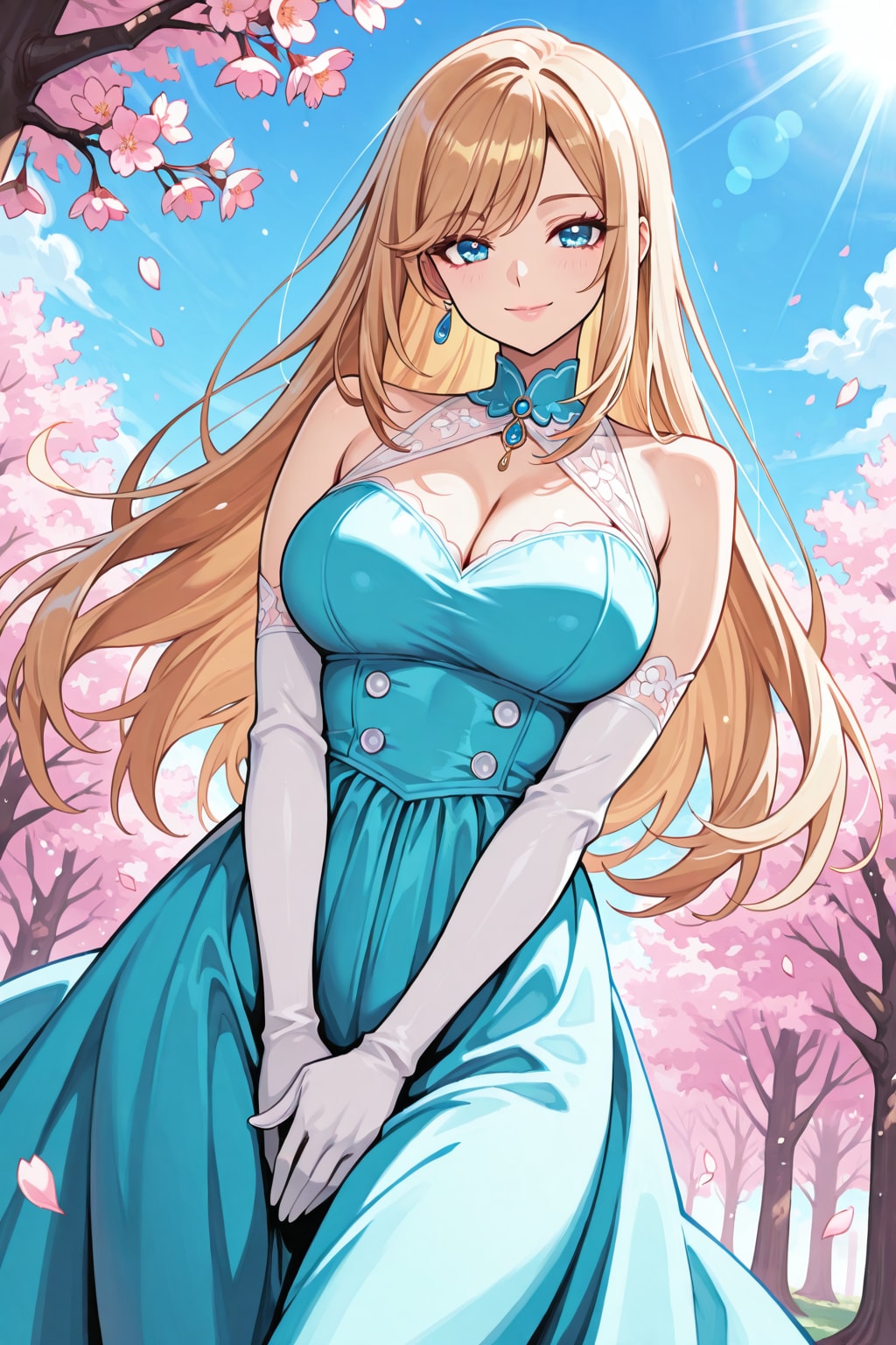 女の子と桜 2026　その９ | の人気AIイラスト・グラビア