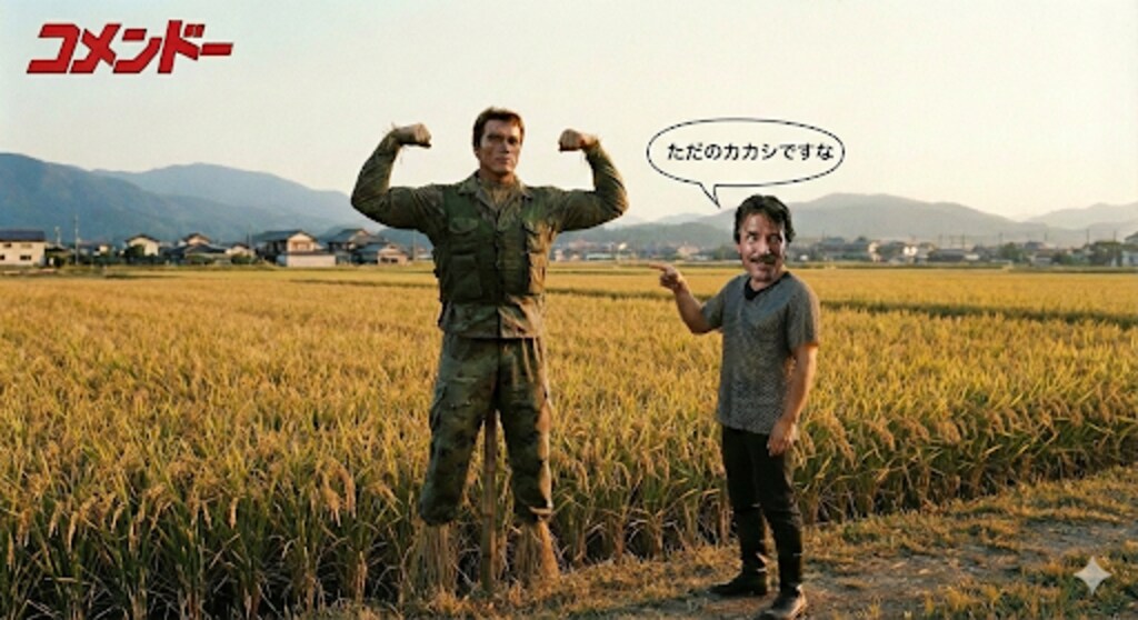 【米ンドー】ただのカカシですな。