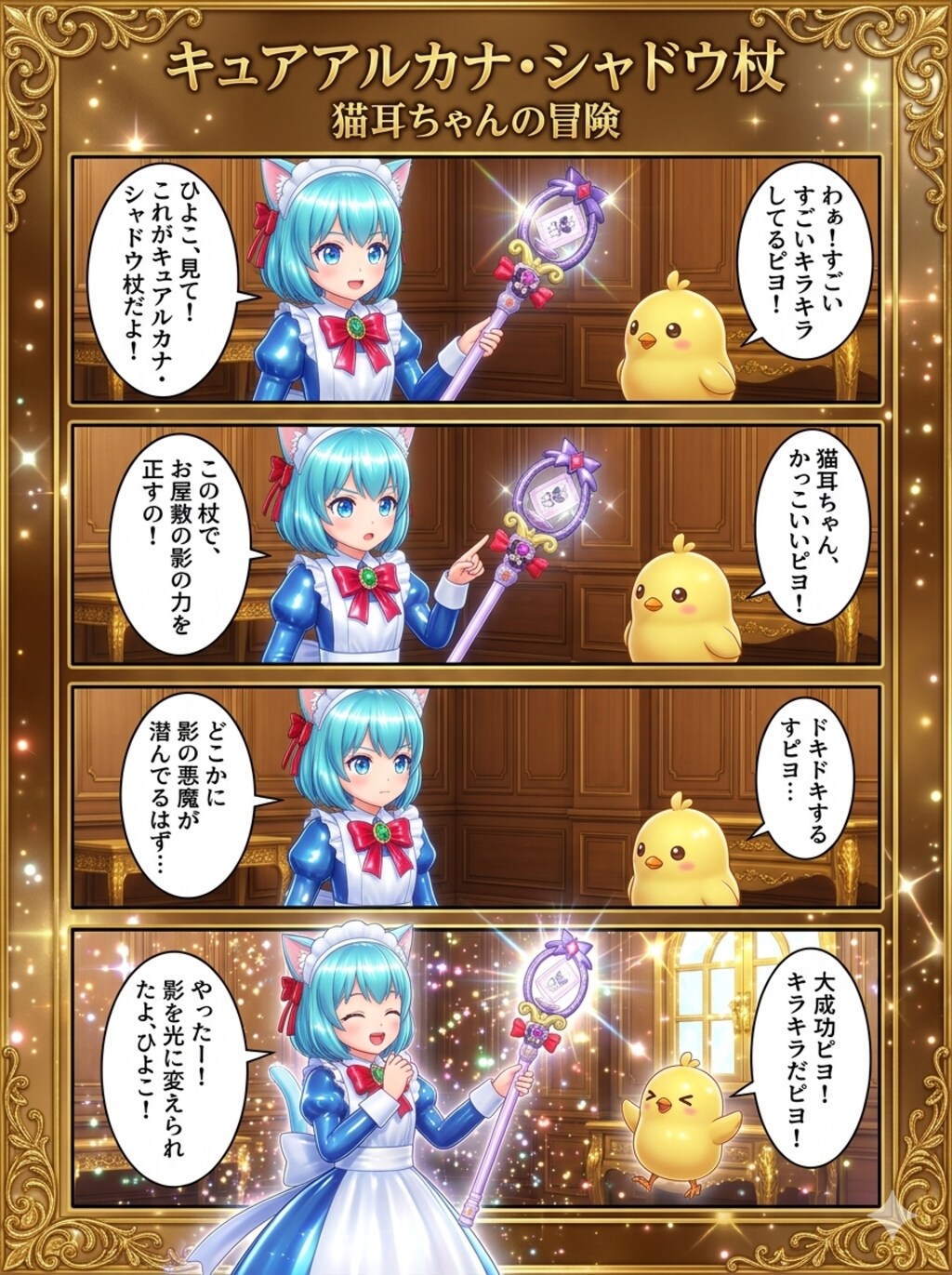 キュアアルカナ・シャドウ杖　猫耳ちゃんの冒険