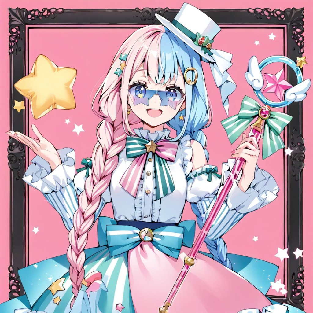 ツートーンの魔法使い | の人気AIイラスト・グラビア